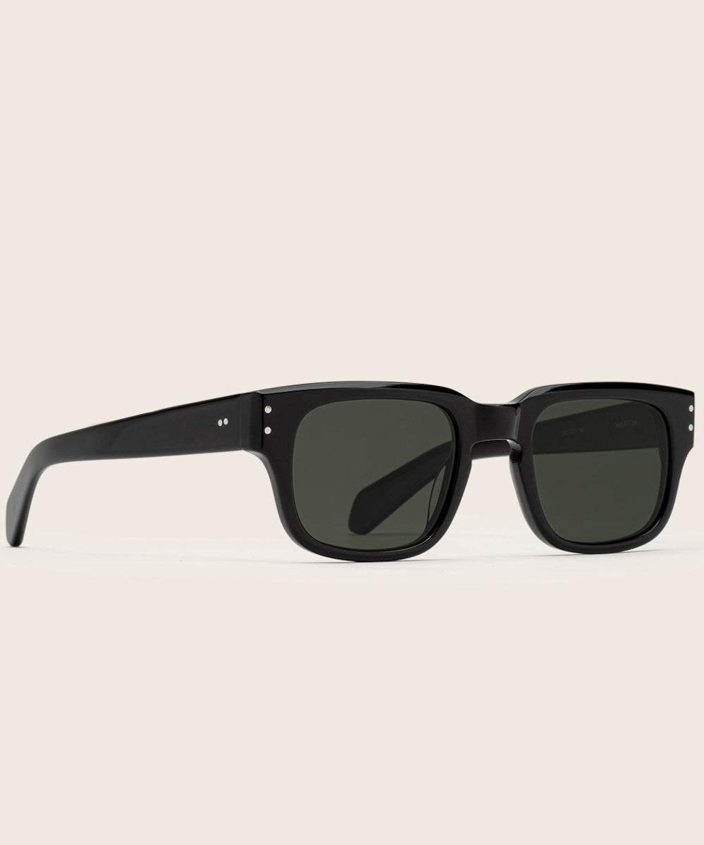 Johann Wolff Martin Black Sunglasses