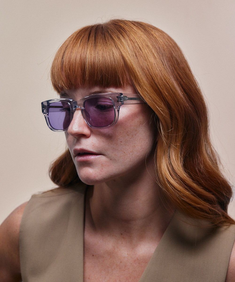 Johann Wolff Martin Smoke Grape Sunglasses