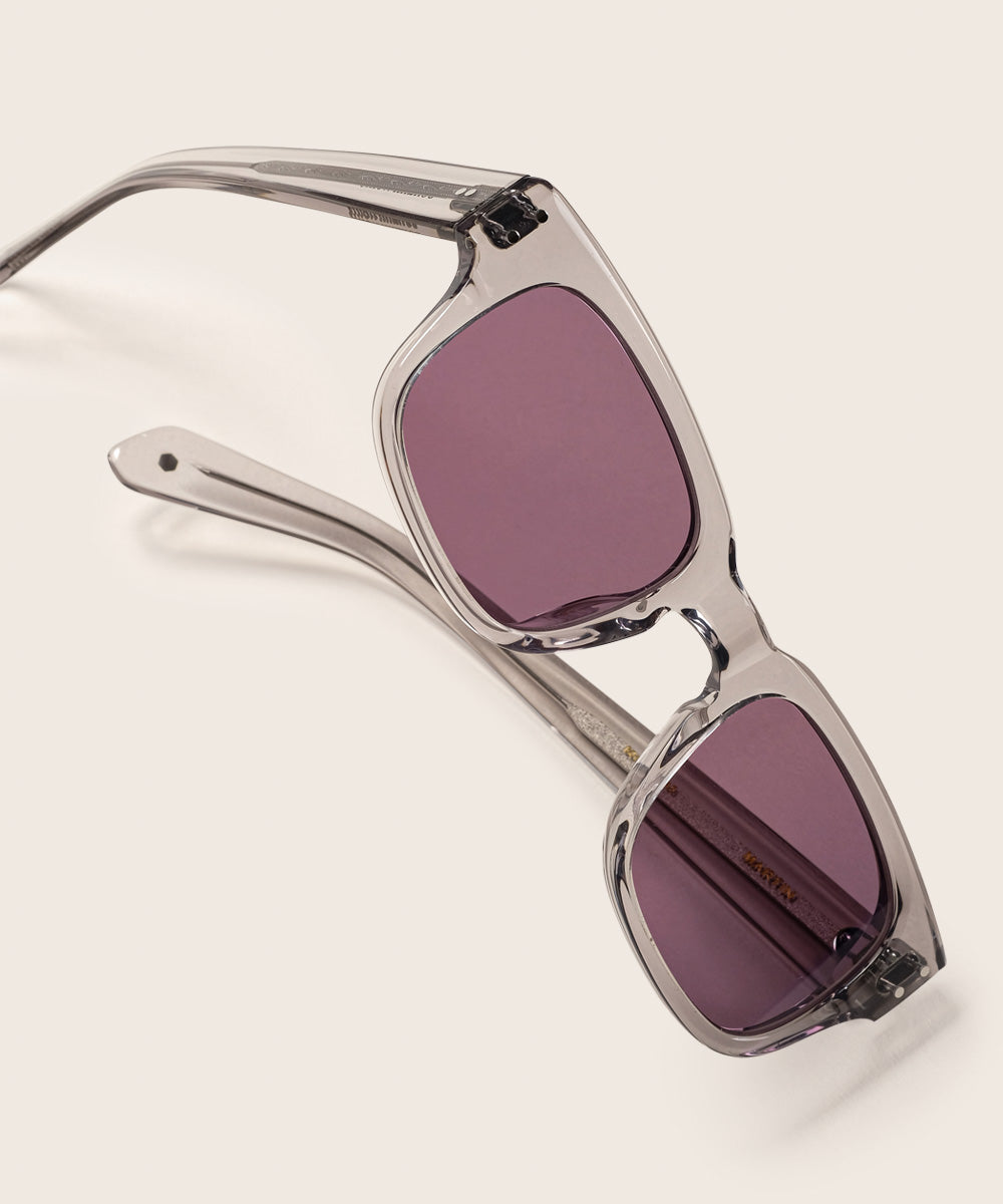 Johann Wolff Martin Smoke Grape Sunglasses