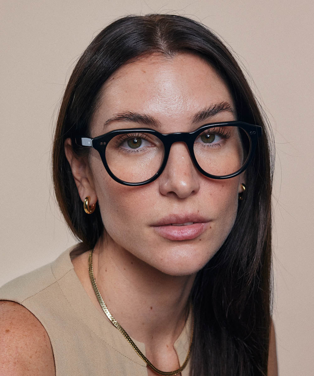 Johann Wolff Morrison Black Eyeglasses