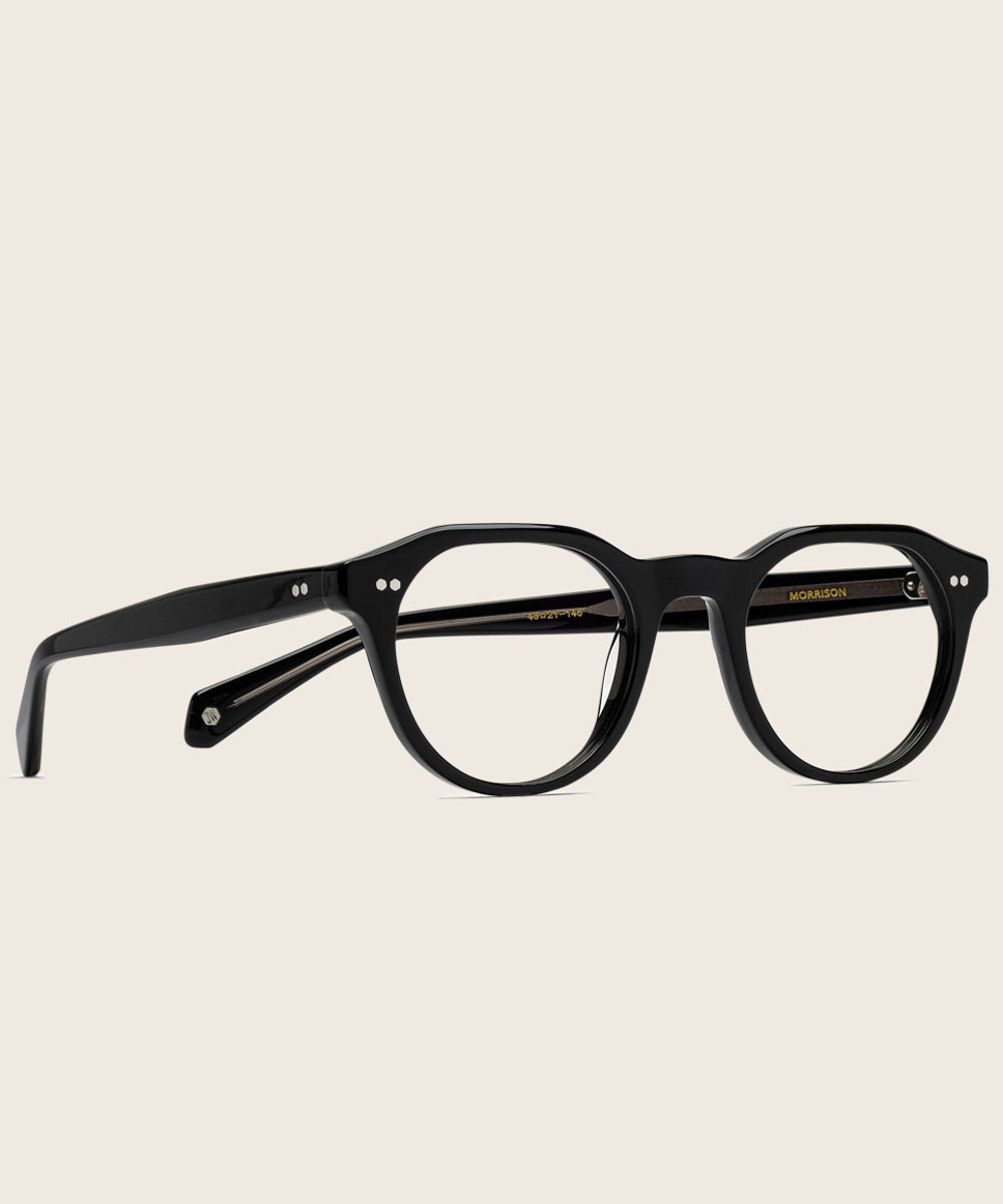 Johann Wolff Morrison Black Eyeglasses