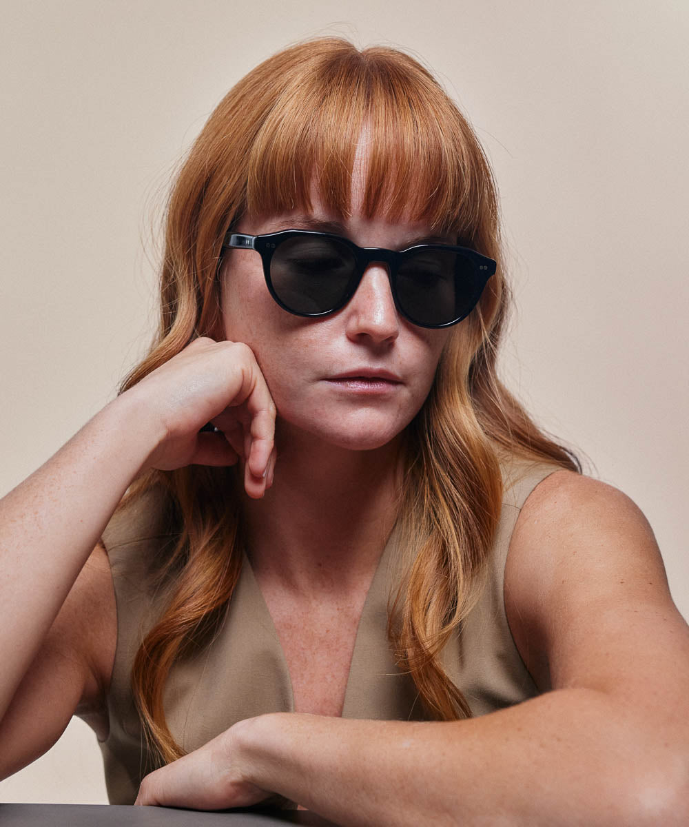 Johann Wolff Morrison Black Sunglasses