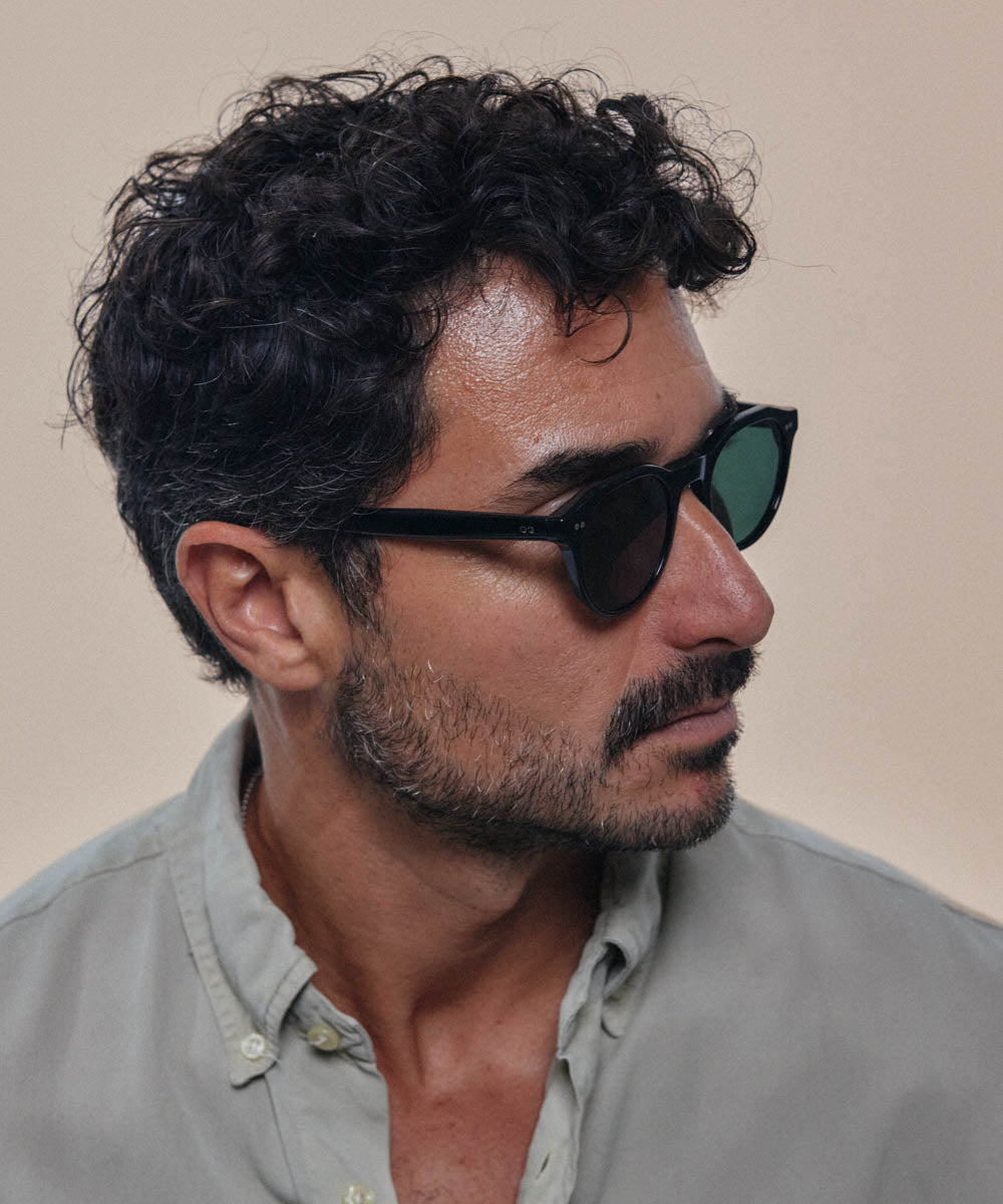 Johann Wolff Morrison Black Sunglasses