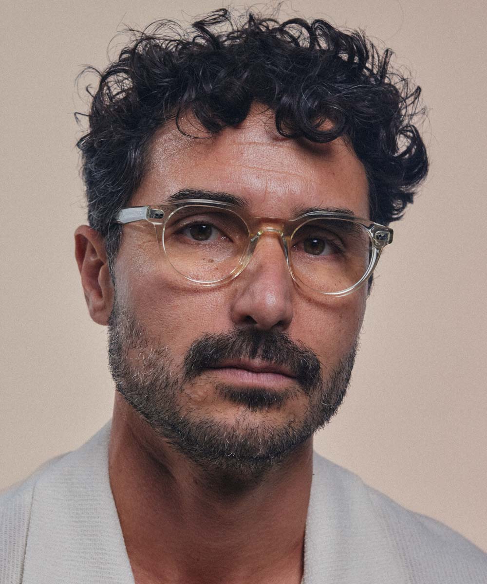 Johann Wolff Morrison Champagne Eyeglasses