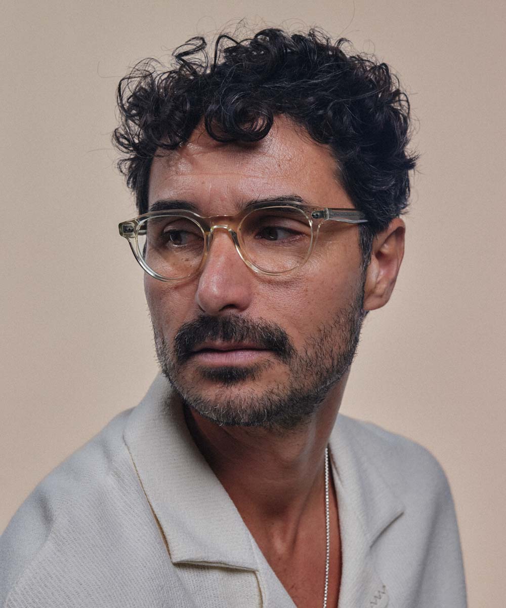 Johann Wolff Morrison Champagne Eyeglasses