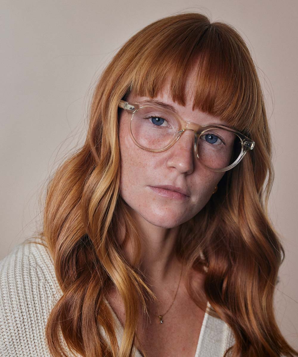 Johann Wolff Morrison Champagne Eyeglasses