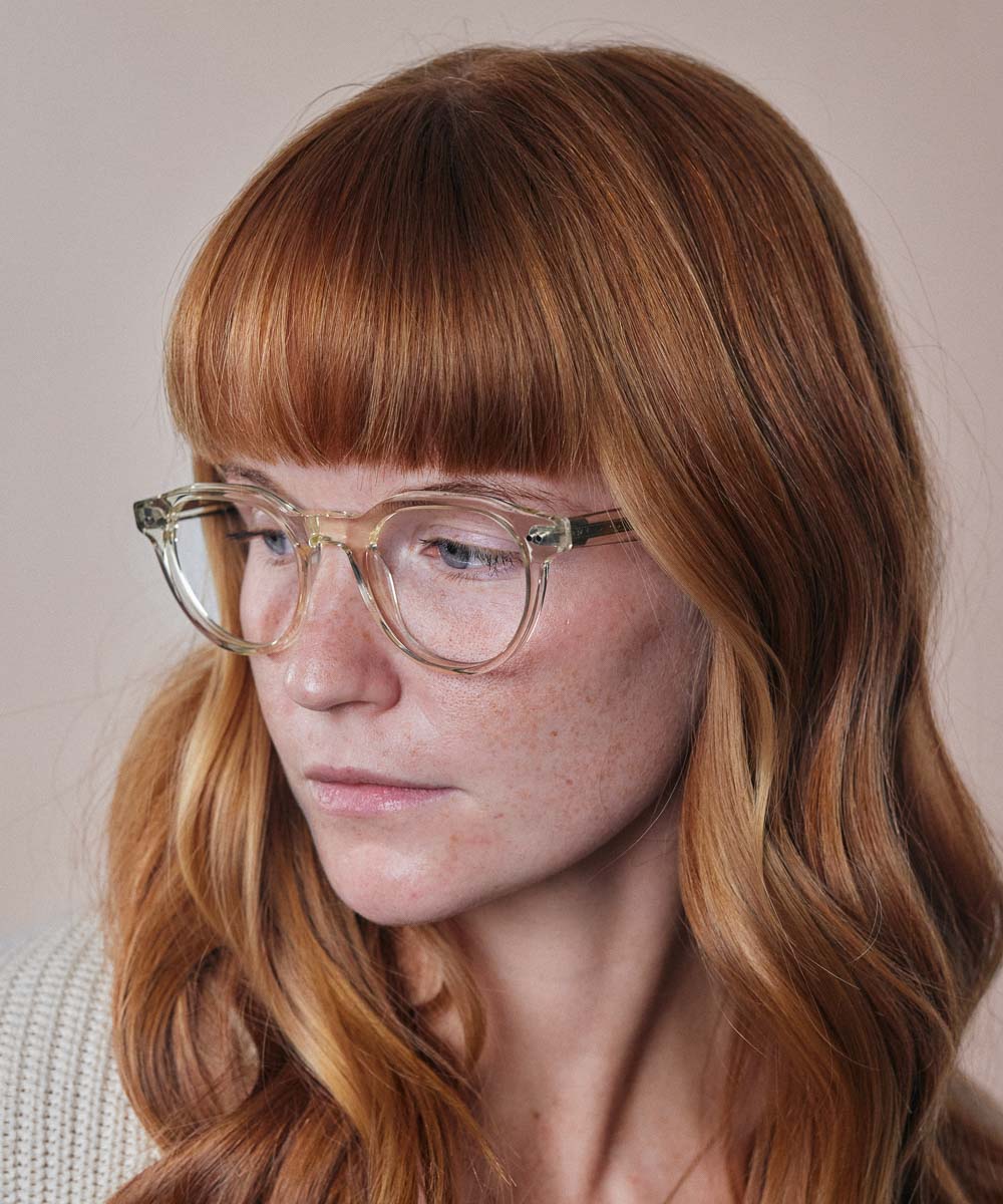 Johann Wolff Morrison Champagne Eyeglasses