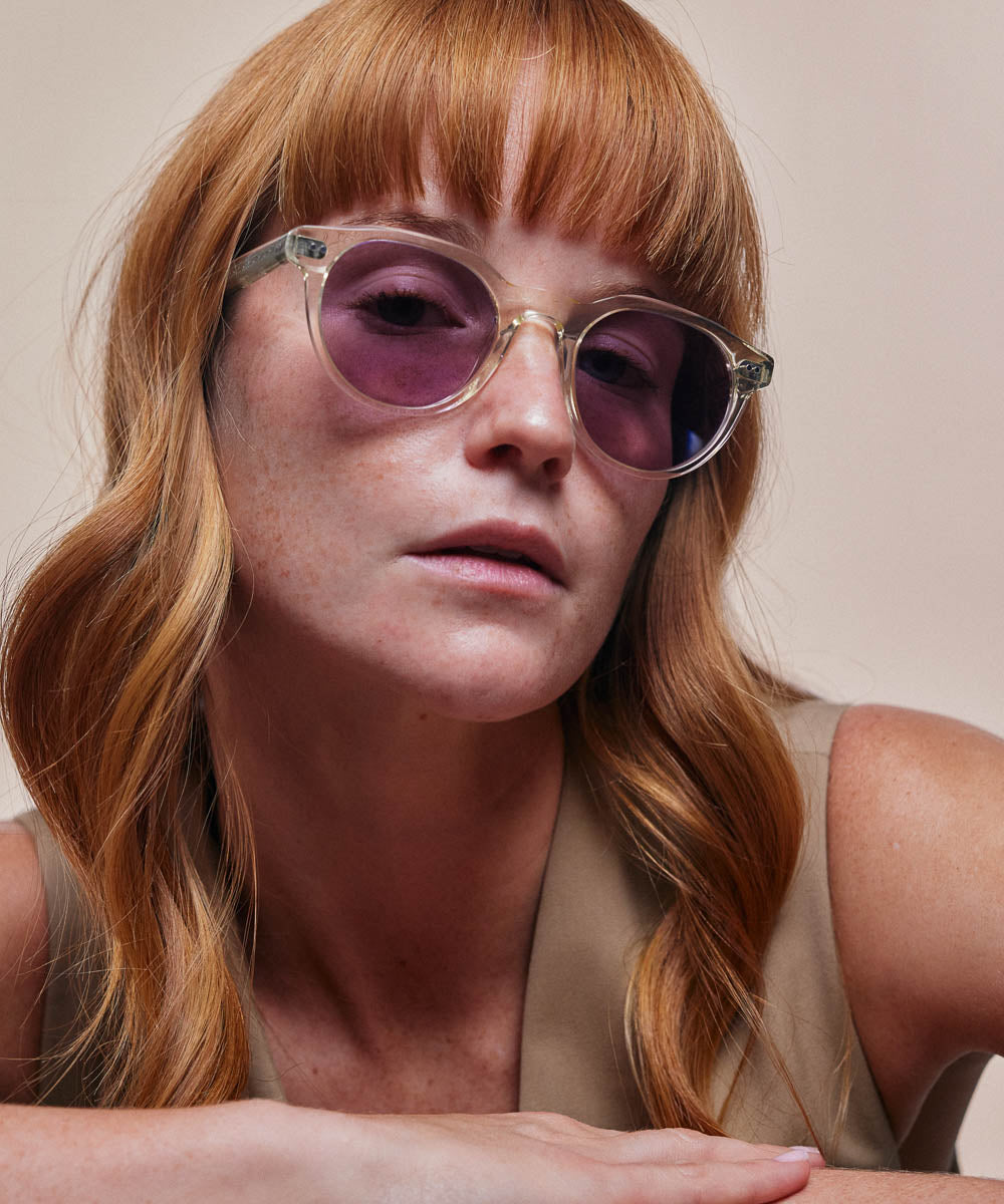 Johann Wolff Morrison Champagne Grape Sunglasses