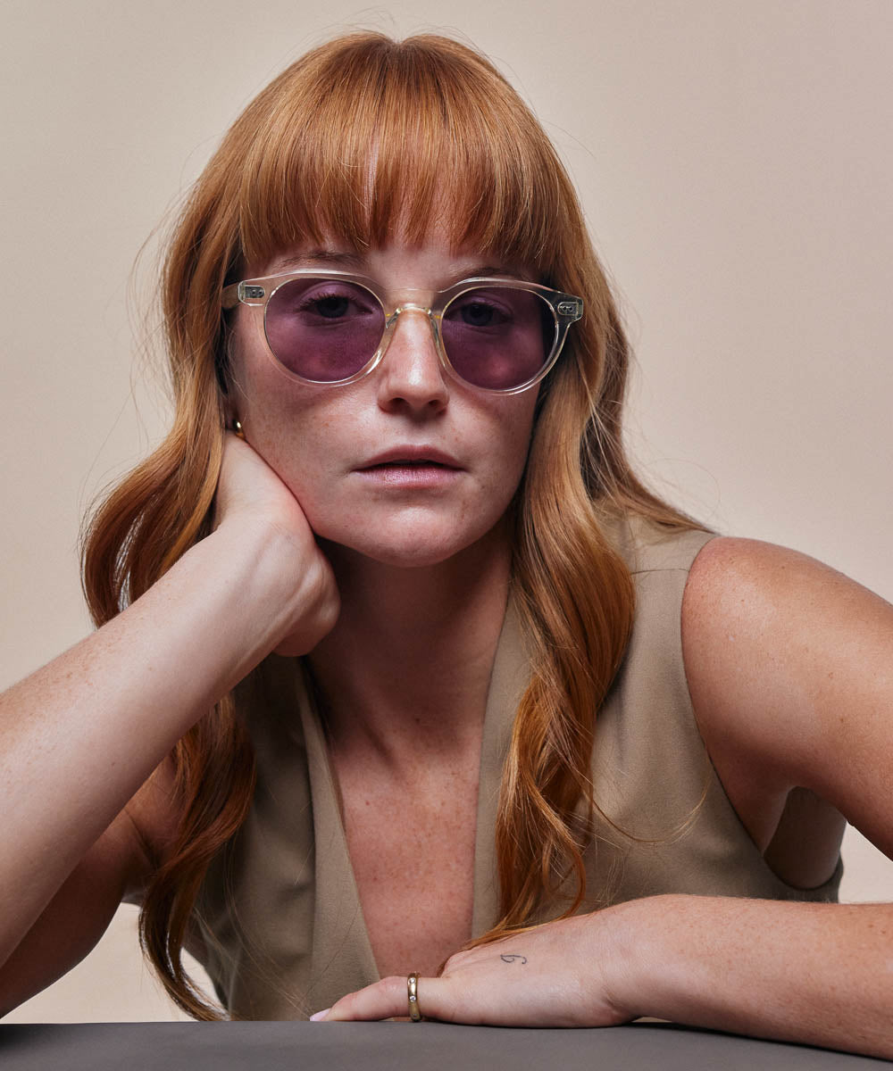 Johann Wolff Morrison Champagne Grape Sunglasses
