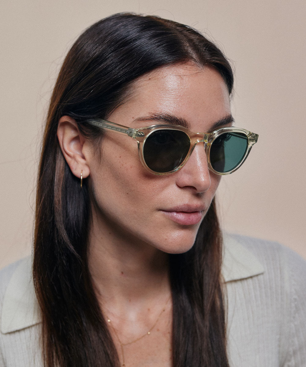 Johann Wolff Morrison Champagne Sunglasses