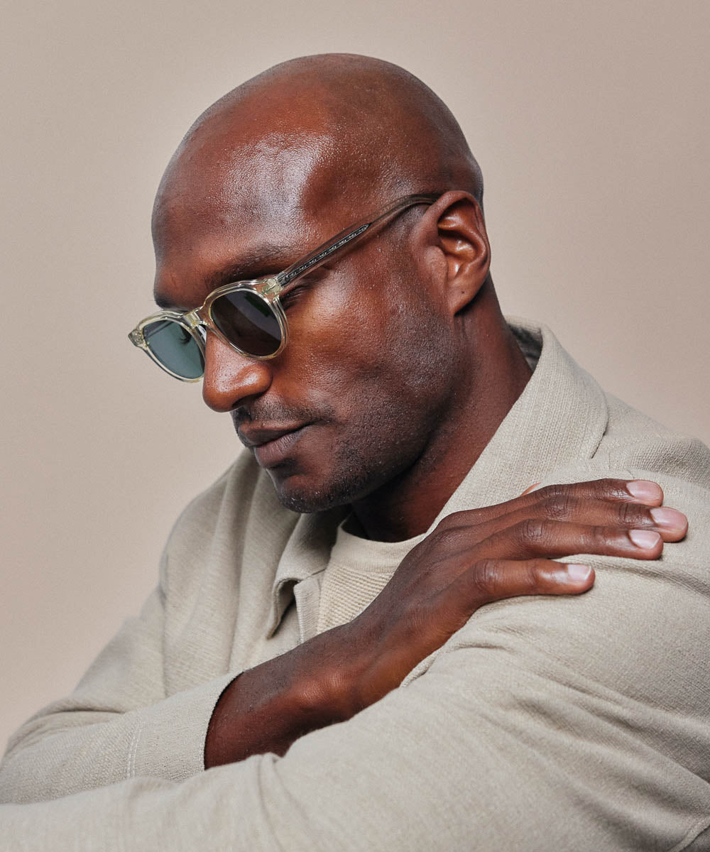 Johann Wolff Morrison Champagne Sunglasses