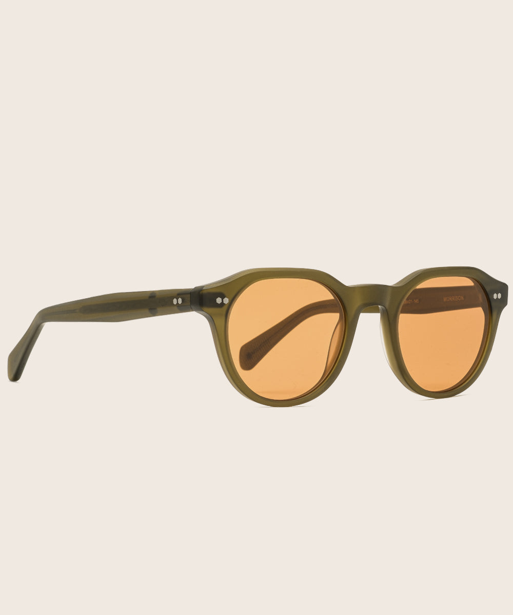 Johann Wolff Morrison Matte Army Light Sunglasses