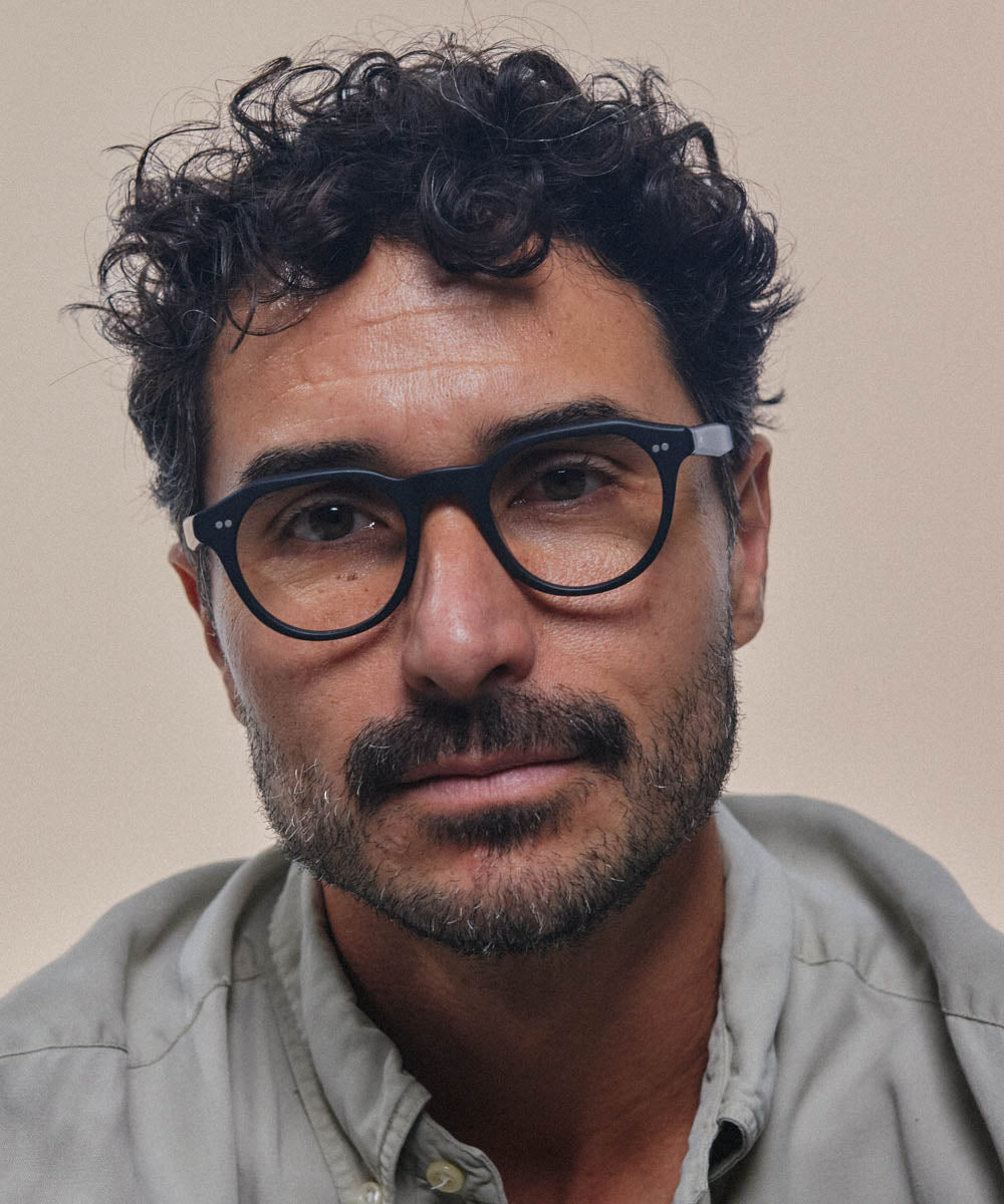 Johann Wolff Morrison Matte Black Eyeglasses