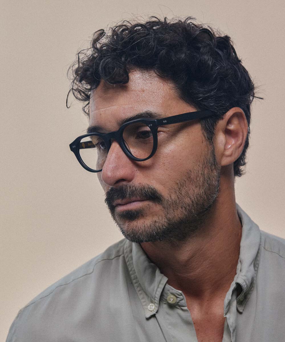 Johann Wolff Morrison Matte Black Eyeglasses