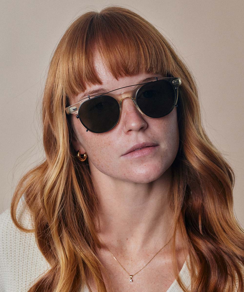 Johann Wolff Morrison Matte Black Green Clip