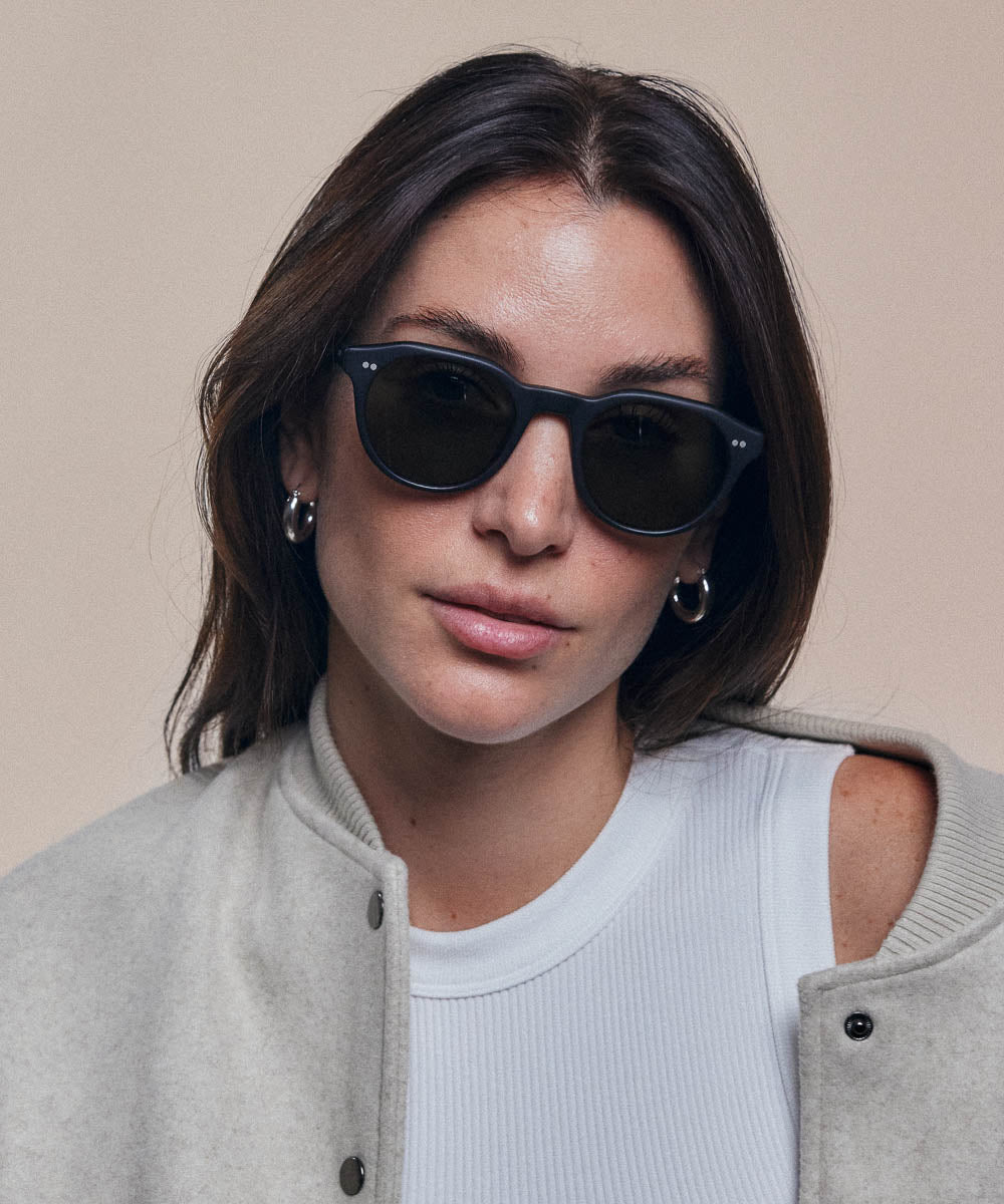 Johann Wolff Morrison Matte Black Sunglasses