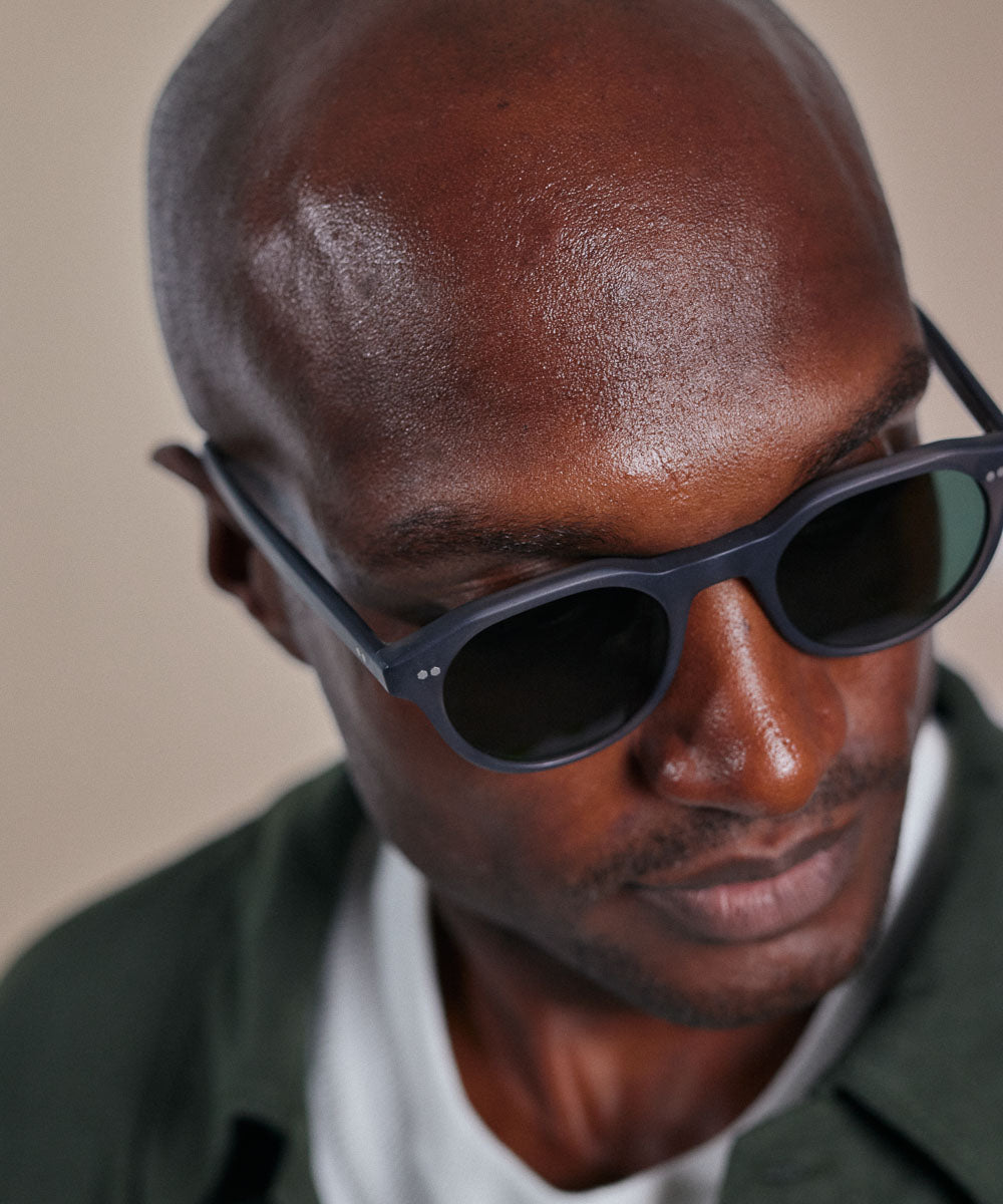 Johann Wolff Morrison Matte Black Sunglasses