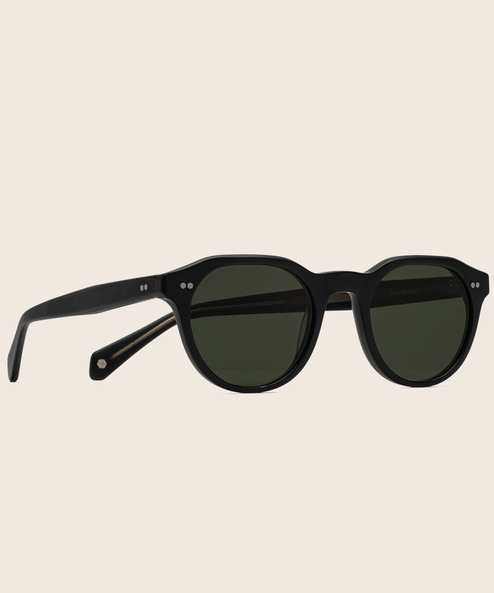 Johann Wolff Morrison Matte Black Sunglasses