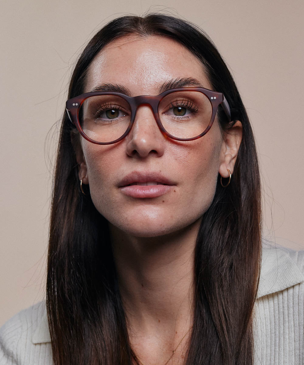 Johann Wolff Morrison Matte Havana Eyeglasses