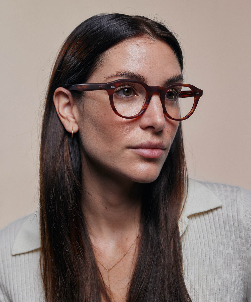 Johann Wolff Morrison Matte Havana Eyeglasses