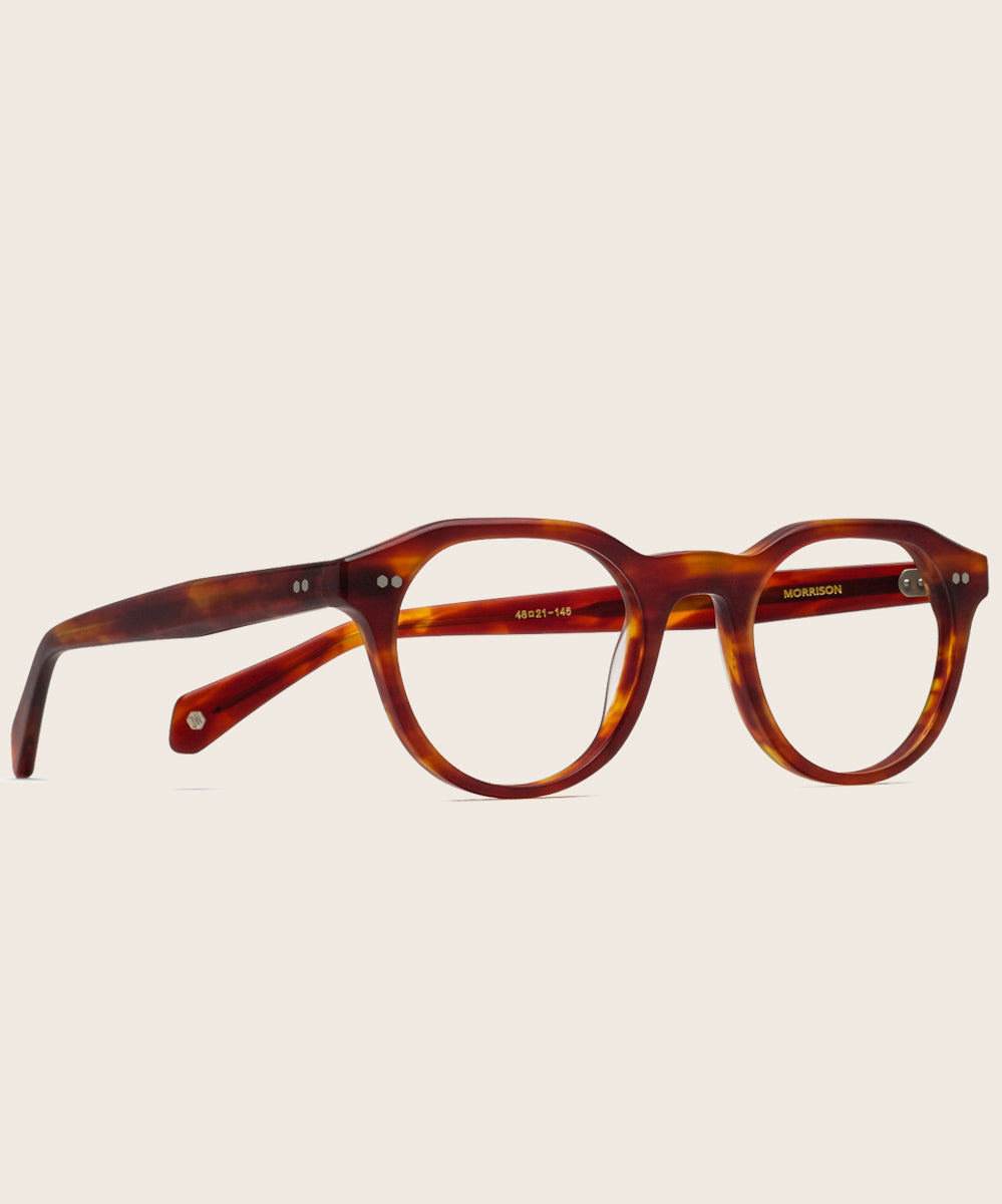 Johann Wolff Morrison Matte Havana Eyeglasses