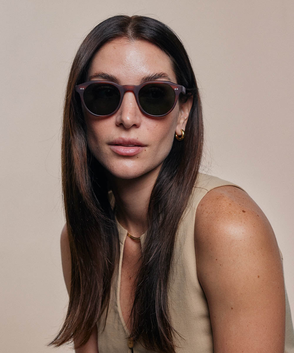 Johann Wolff Morrison Matte Havana Sunglasses