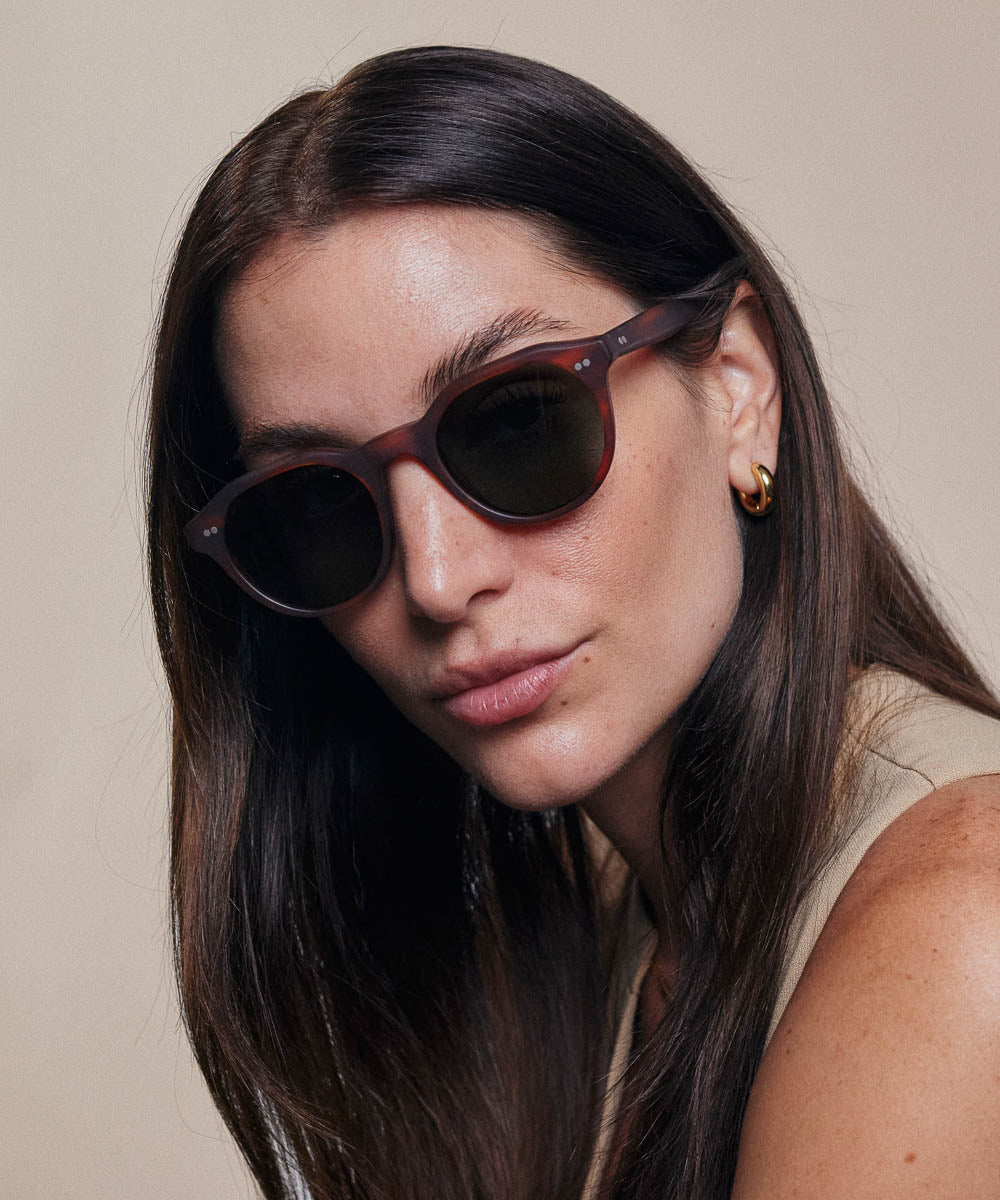 Johann Wolff Morrison Matte Havana Sunglasses
