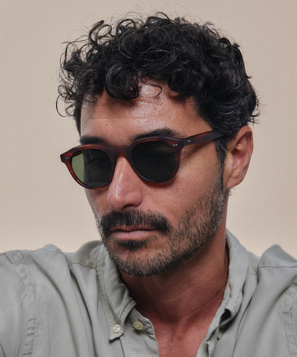 Johann Wolff Morrison Matte Havana Sunglasses