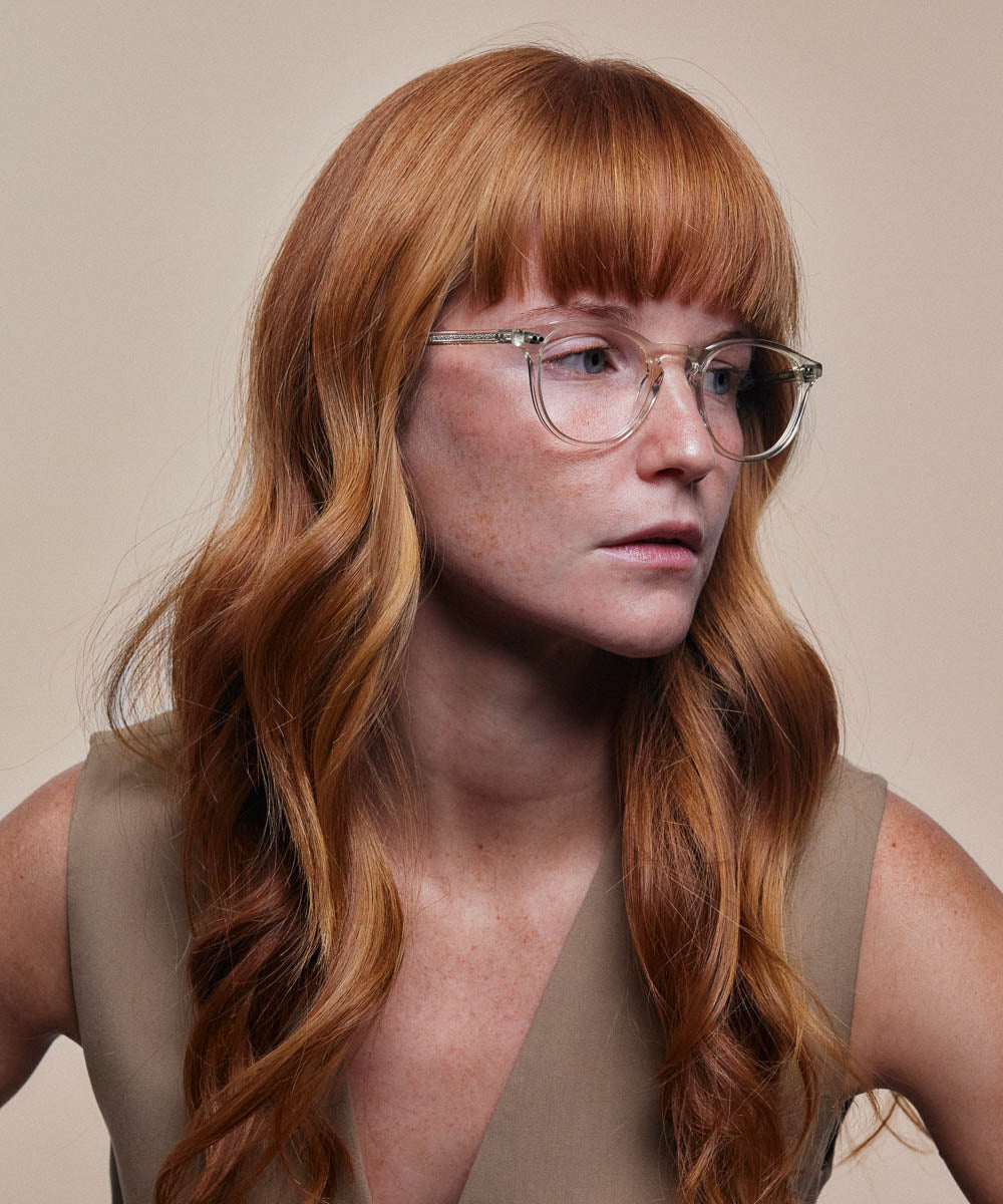 Johann Wolff Otto Champagne Eyeglasses