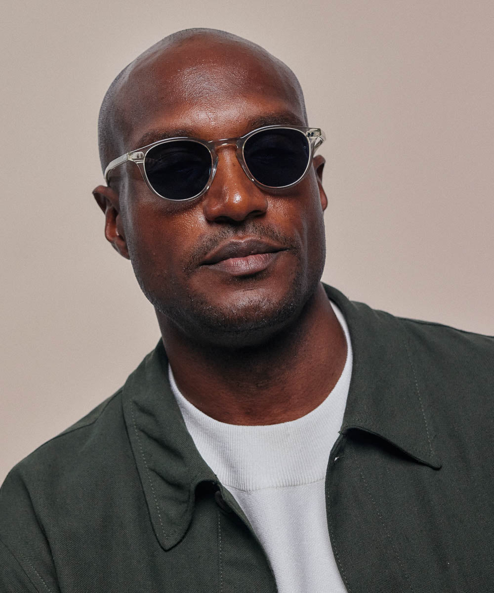 Johann Wolff Otto Champagne Sunglasses