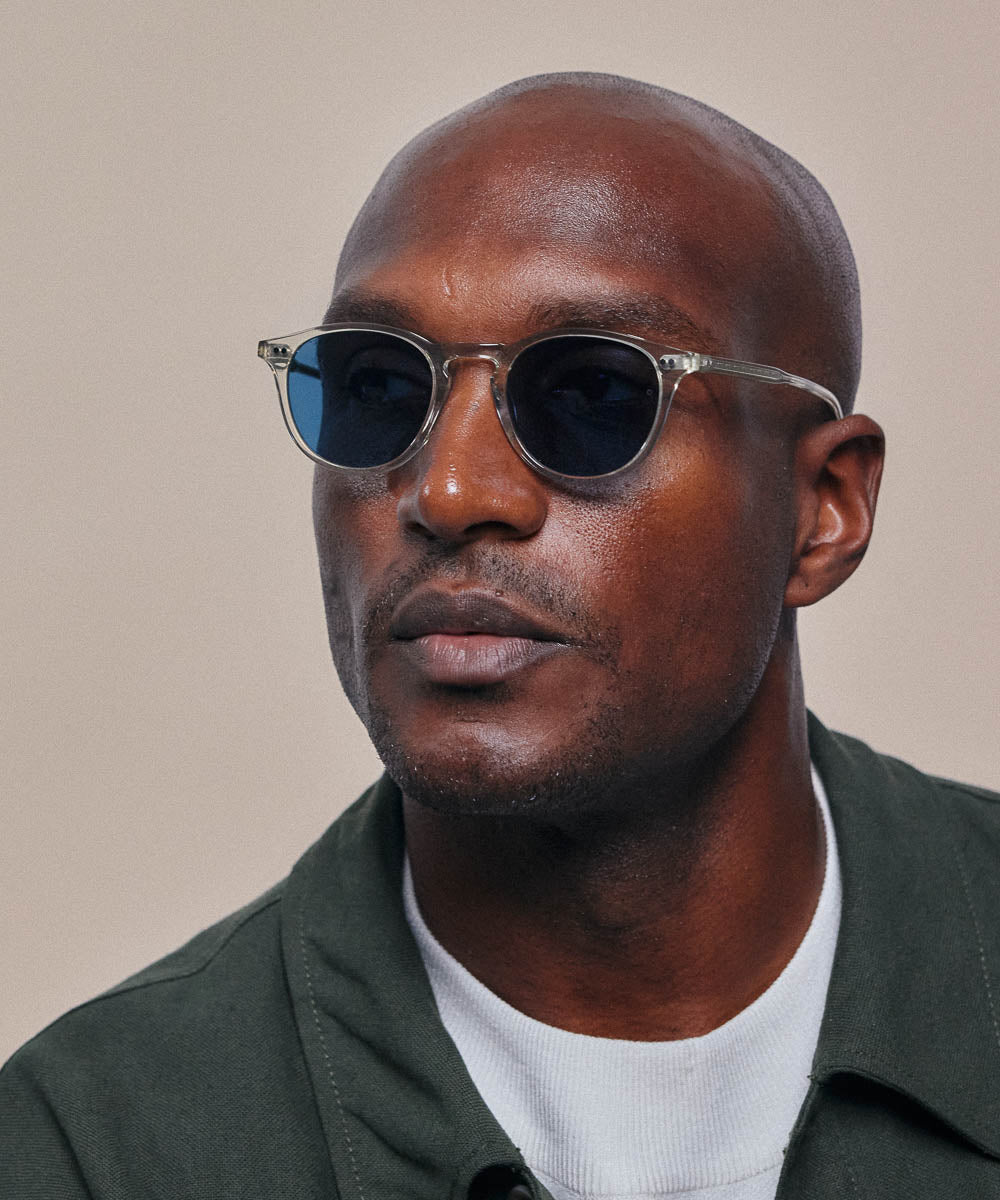 Johann Wolff Otto Champagne Sunglasses