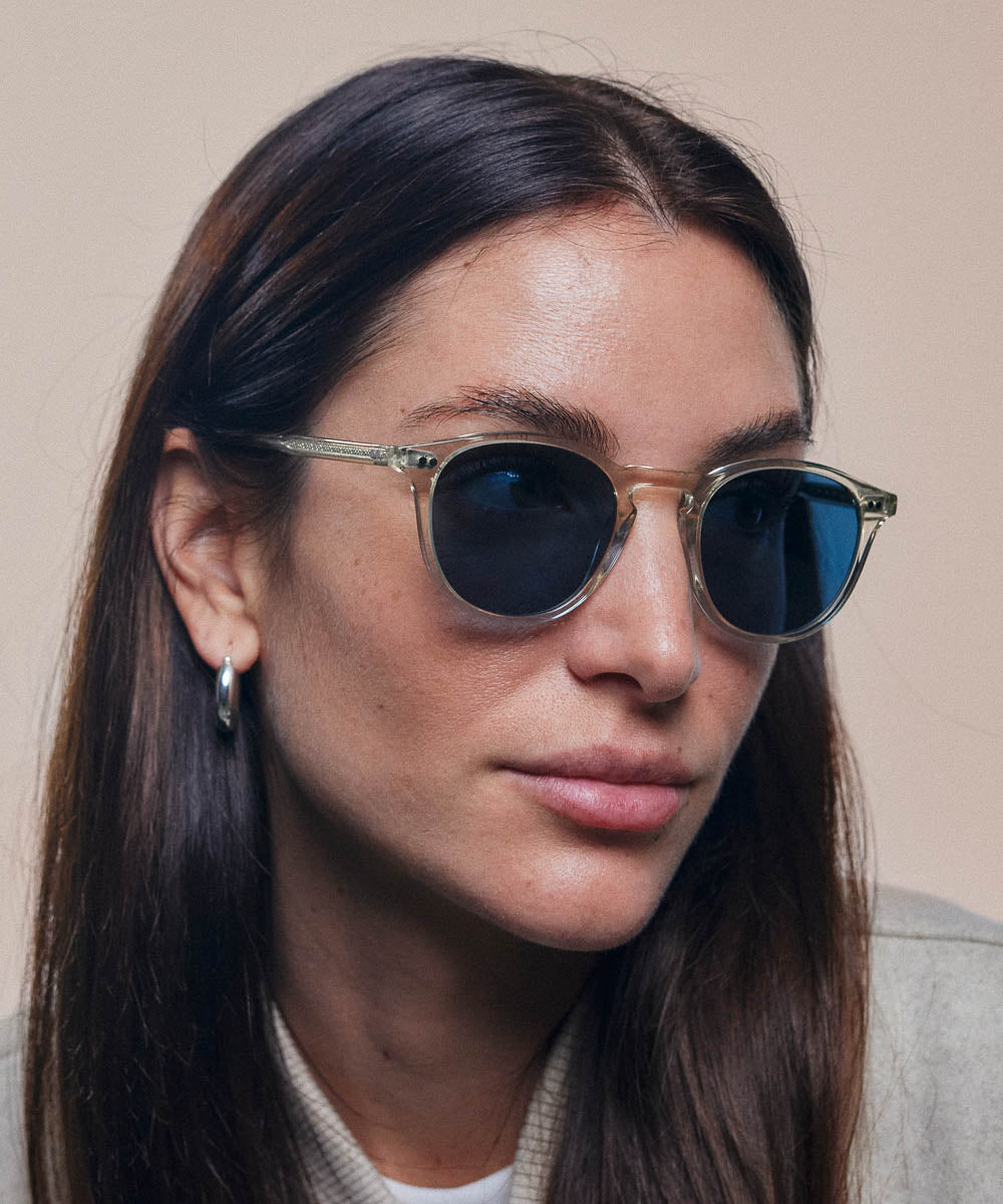 Johann Wolff Otto Champagne Sunglasses