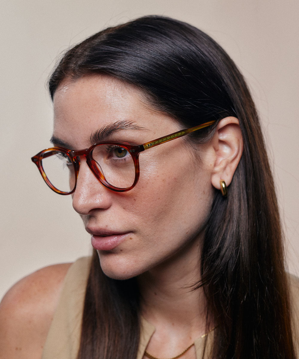 Johann Wolff Otto Havana Eyeglasses