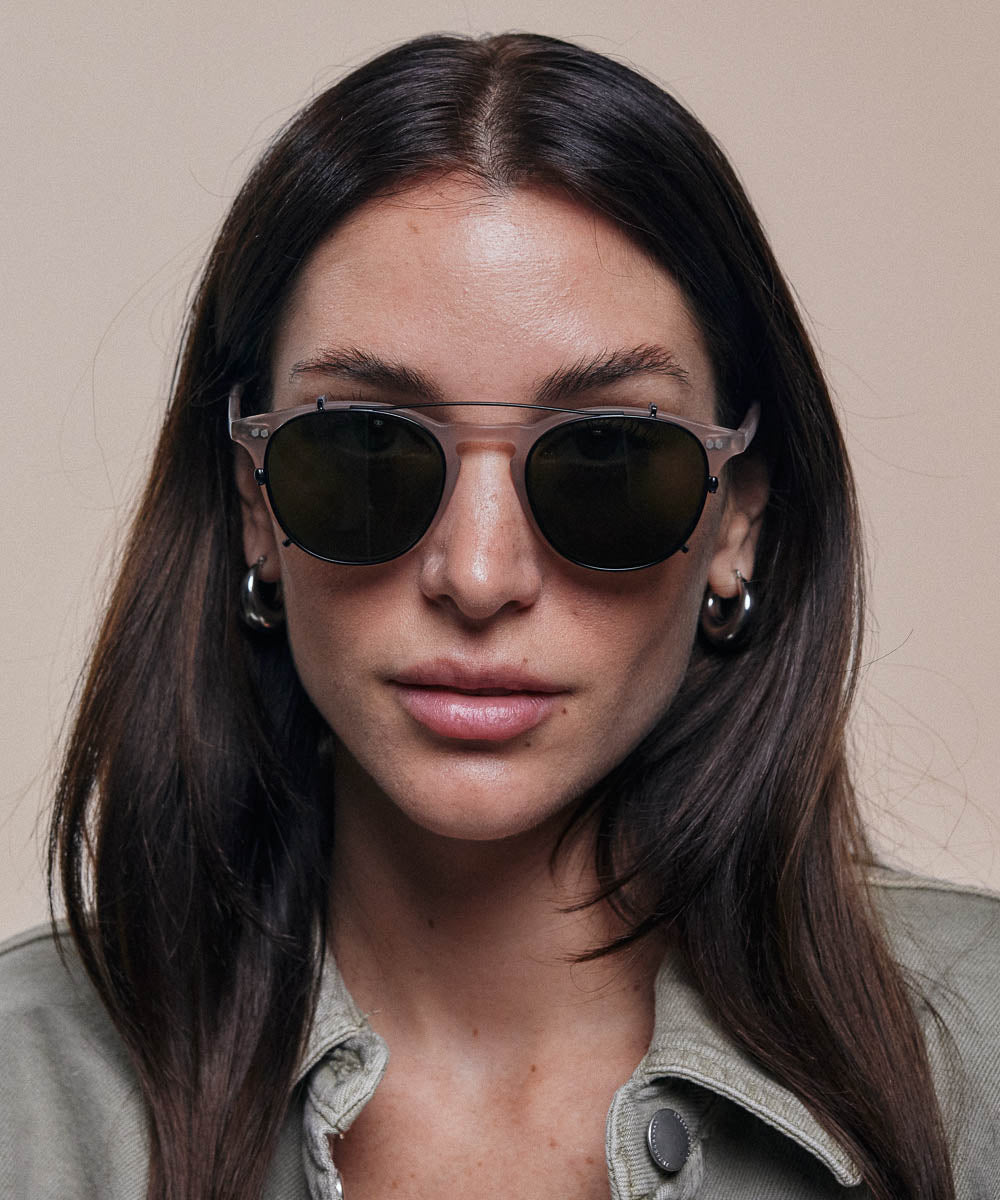 Johann Wolff Otto Matte Black Green Clip