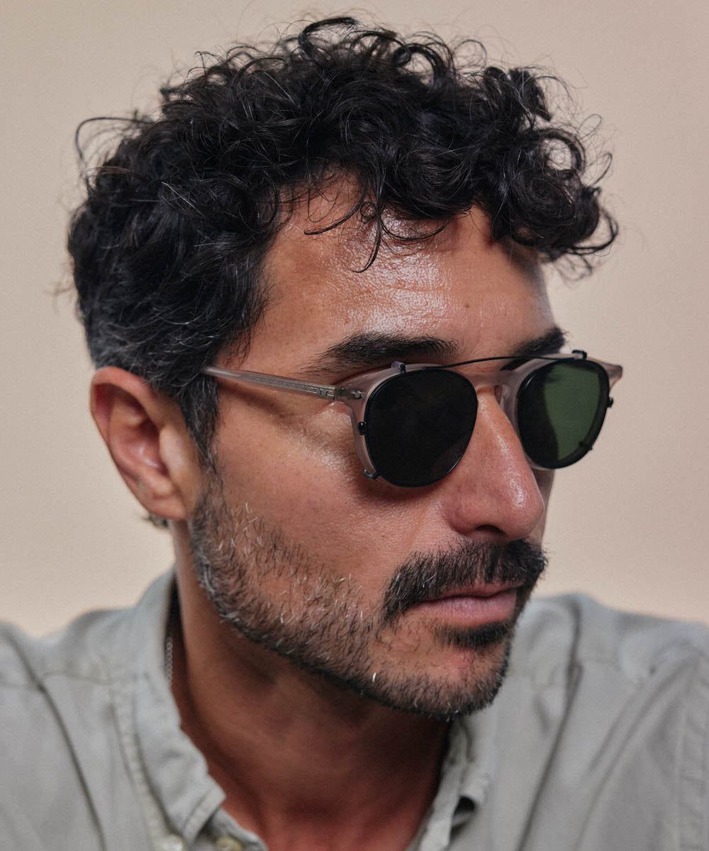 Johann Wolff Otto Matte Black Green Clip