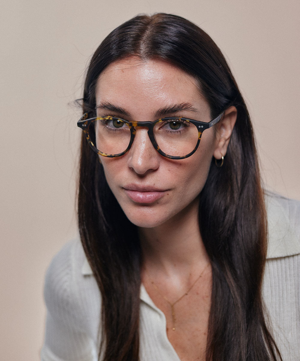 Johann Wolff Otto Matte Demi Tort Eyeglasses