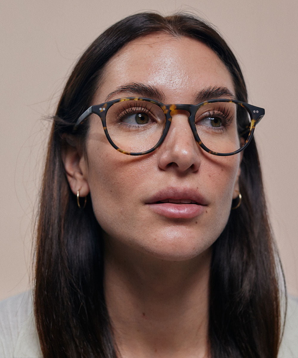 Johann Wolff Otto Matte Demi Tort Eyeglasses