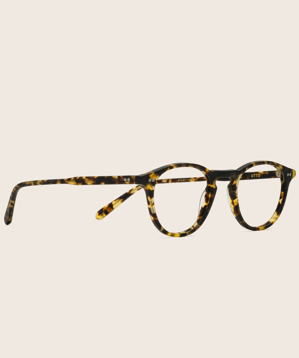 Johann Wolff Otto Matte Demi Tort Eyeglasses
