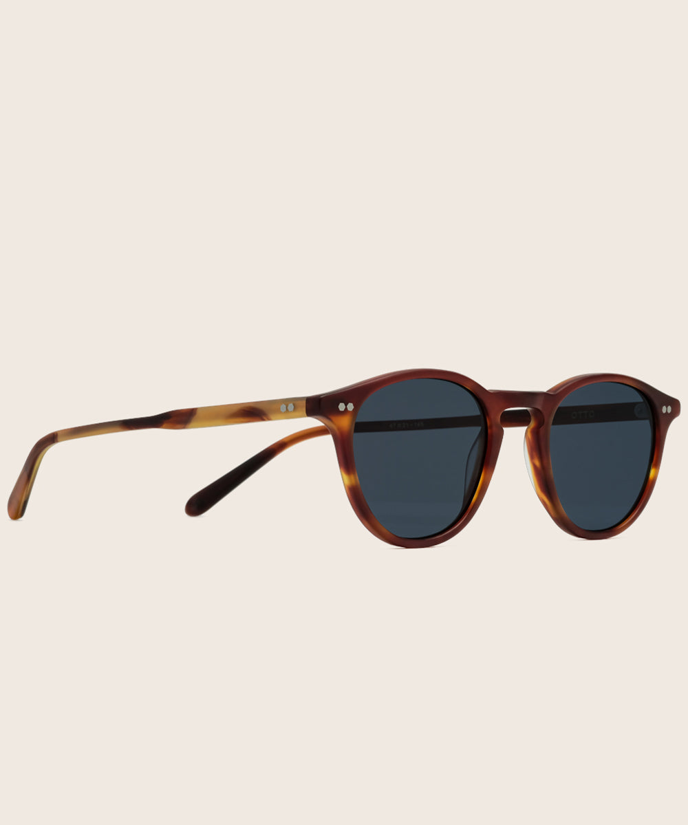 Johann Wolff Otto Havana Matte Sunglasses