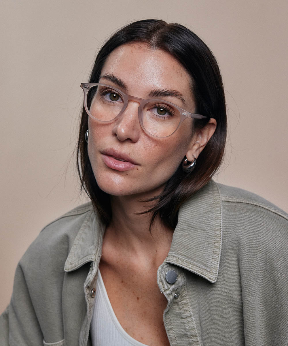 Johann Wolff Otto Matte Nude Eyeglasses