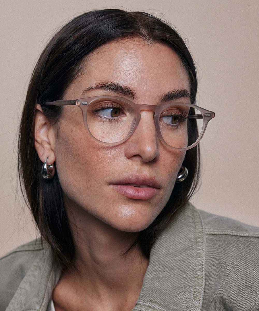 Johann Wolff Otto Matte Nude Eyeglasses