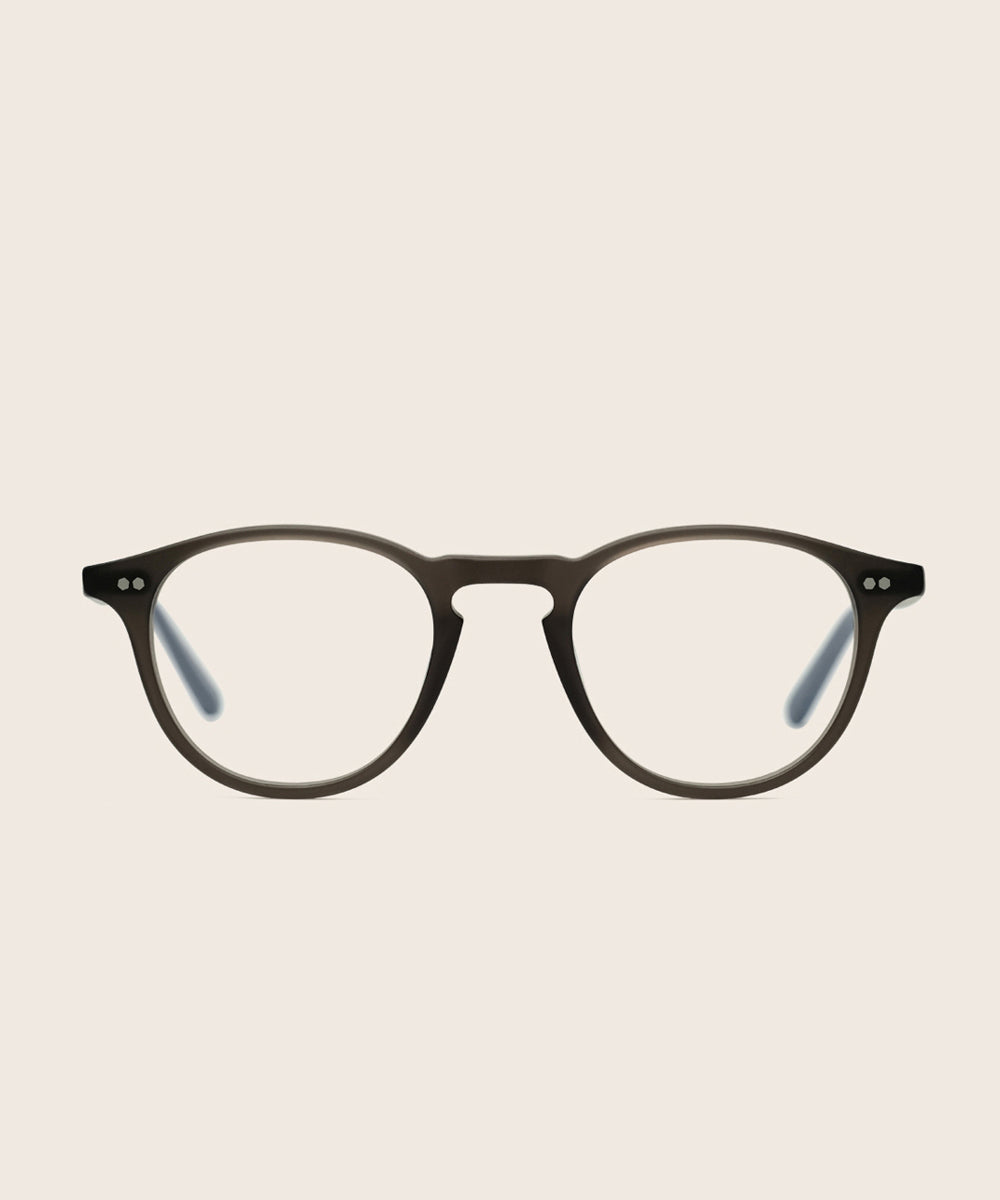Johann Wolff Otto Matte Smoke Eyeglasses