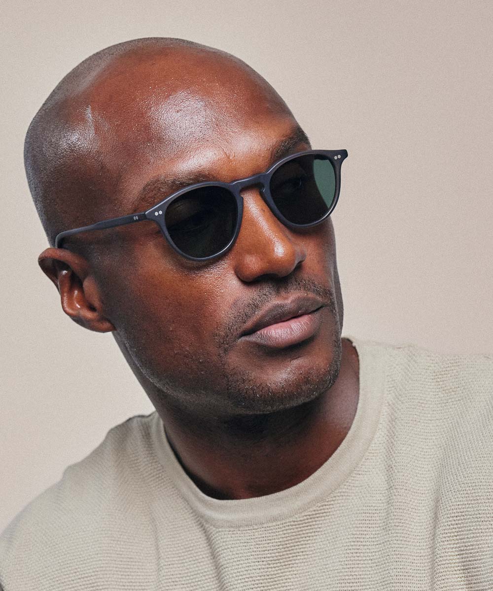 Johann Wolff Otto Matte Smoke Sunglasses