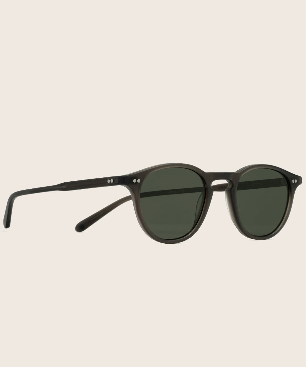 Johann Wolff Otto Matte Smoke Sunglasses