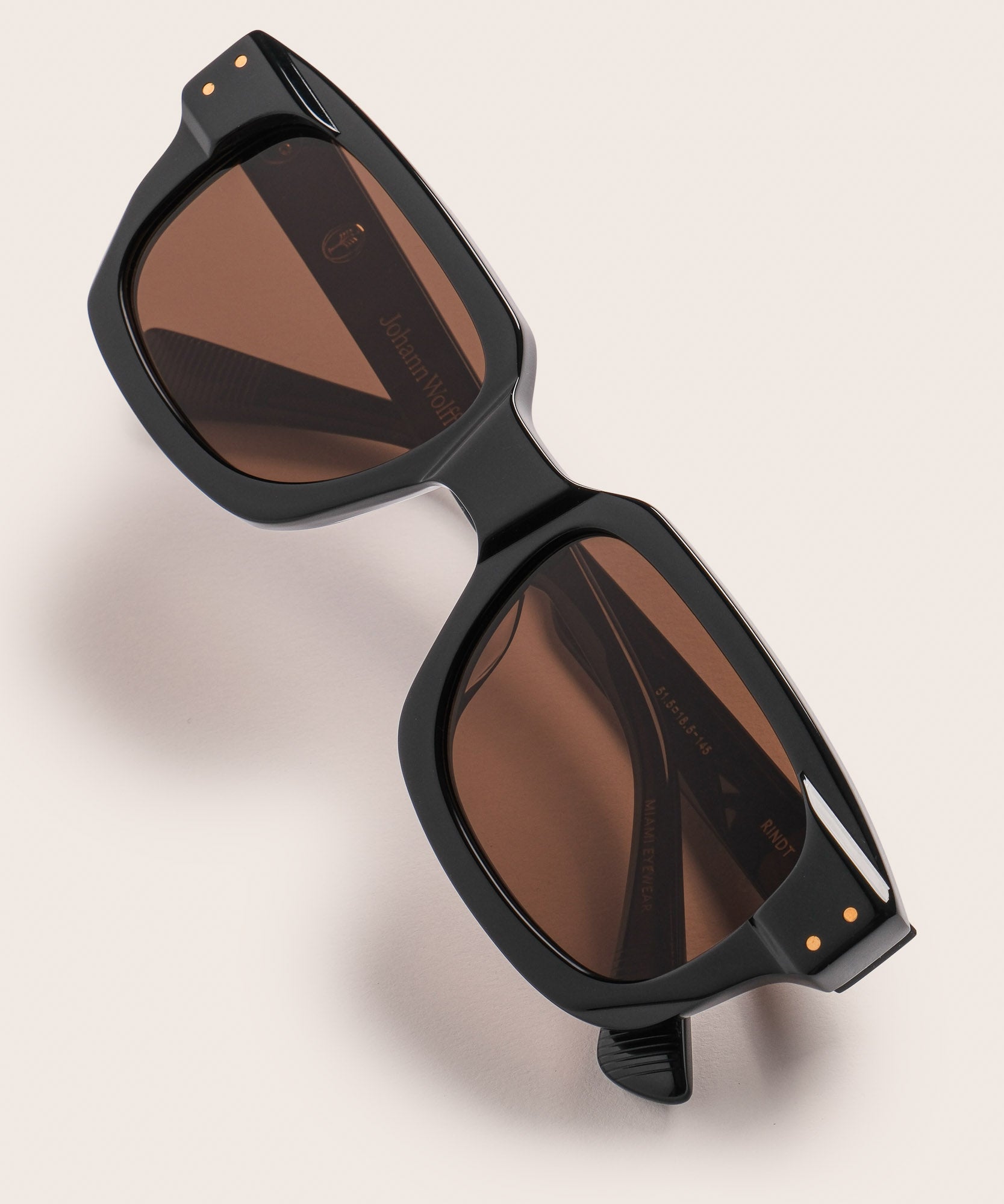 johann wolff rindt black sunglasses