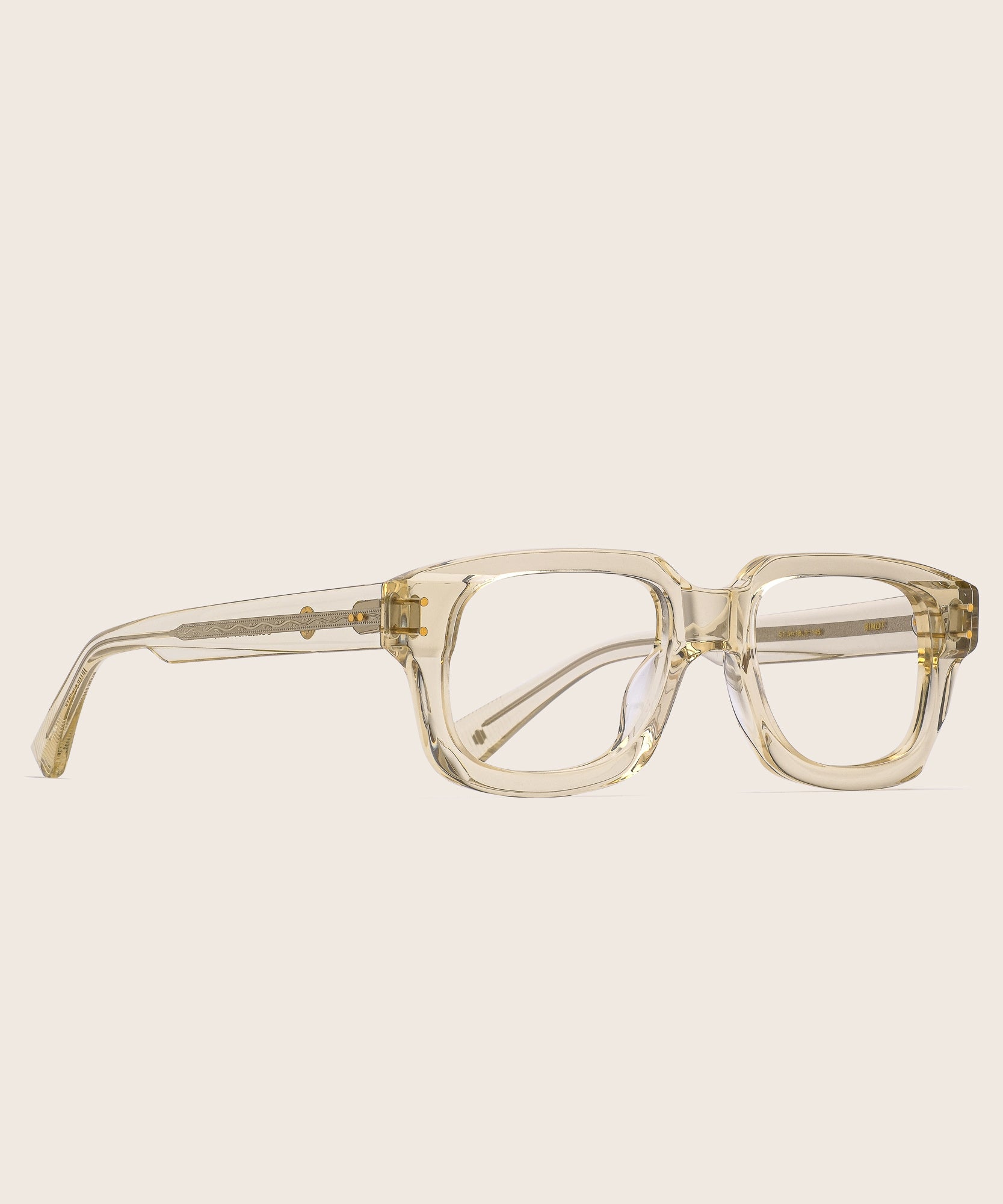 johann wolff rindt champagne eyeglasses