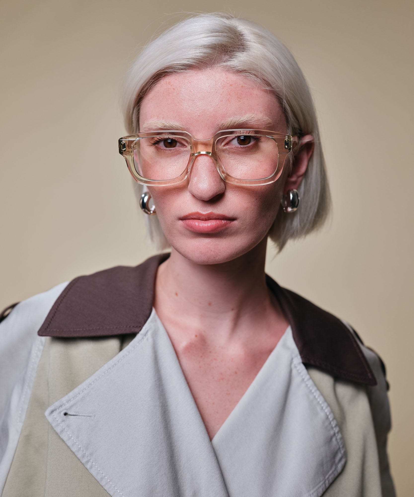 johann wolff rindt champagne eyeglasses