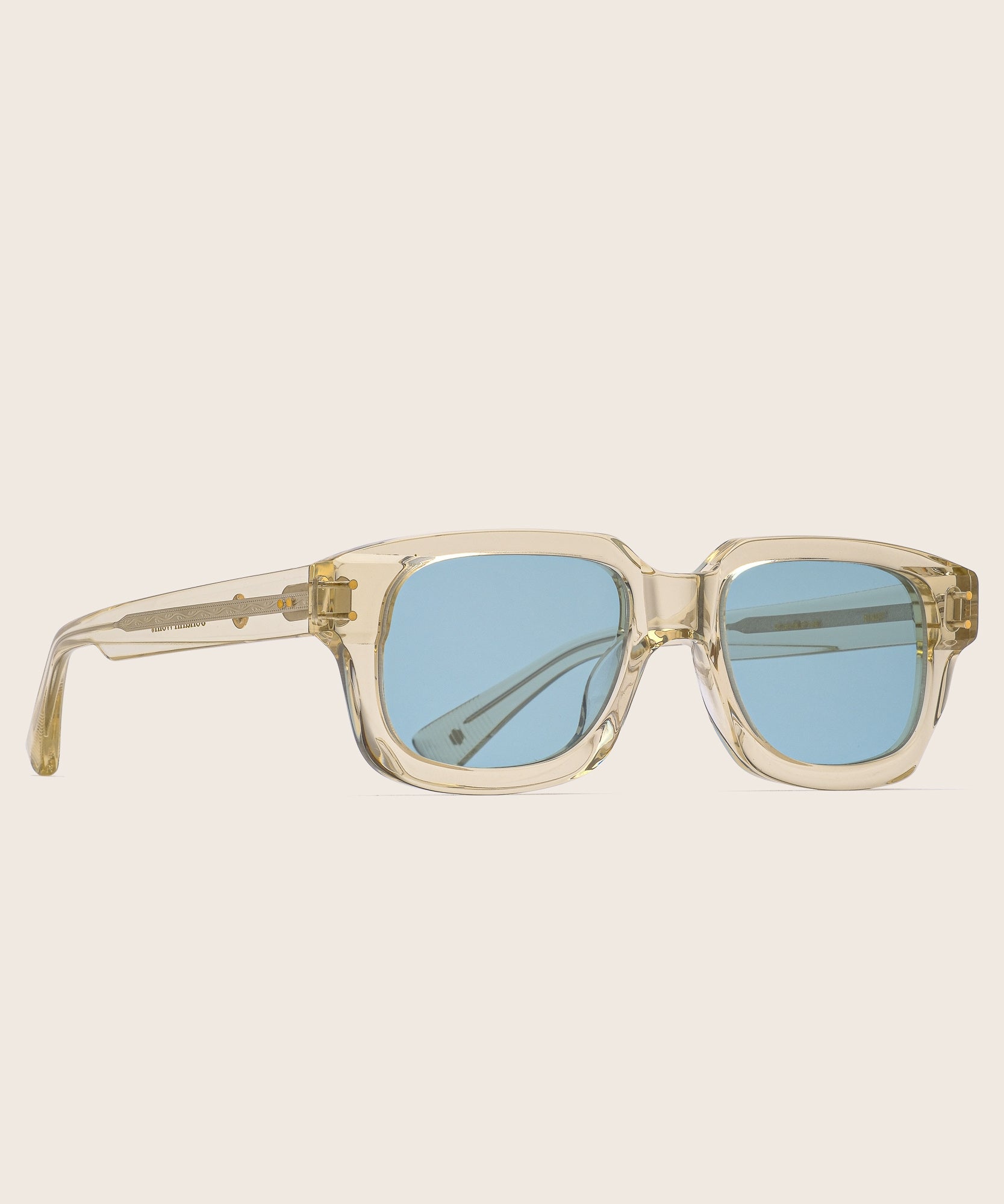 johann wolff rindt champagne light sunglasses