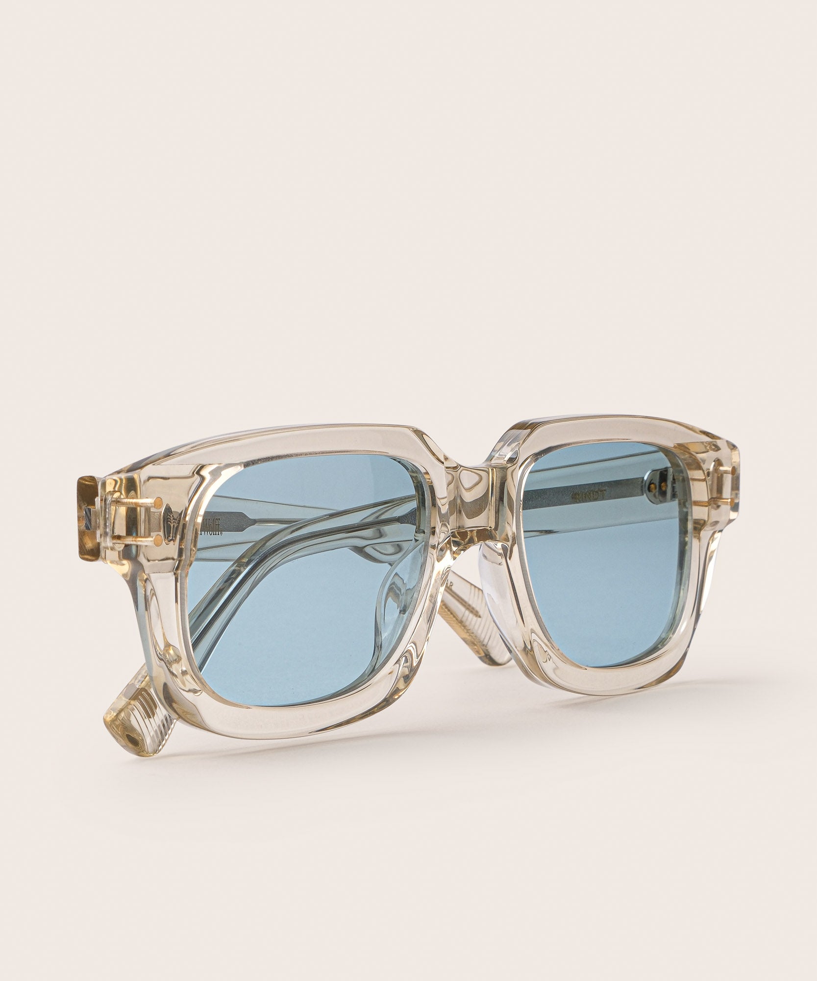 johann wolff rindt champagne light sunglasses