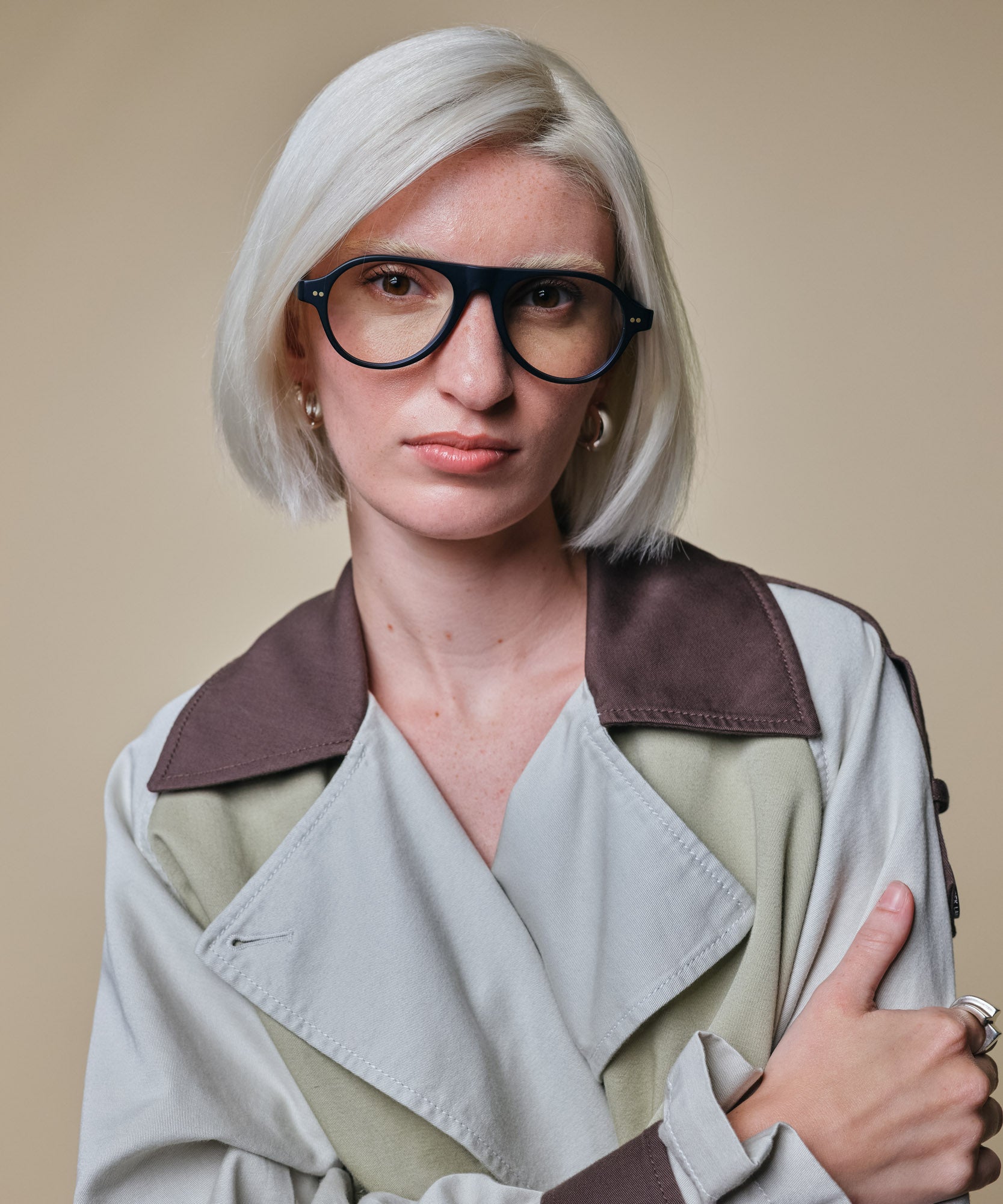 johann wolff schnell matte black eyeglasses